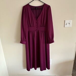 Elegant J Crew Purple Women's Dress